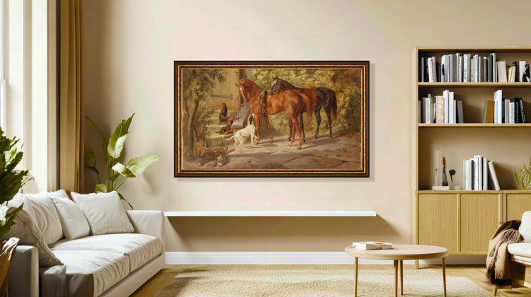 Fenna - Antique Gold TV Frame