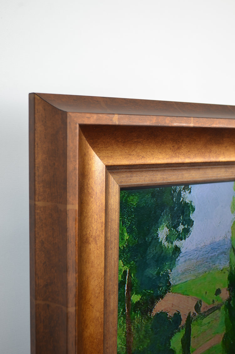 Isadora - Dark Gold TV Frame