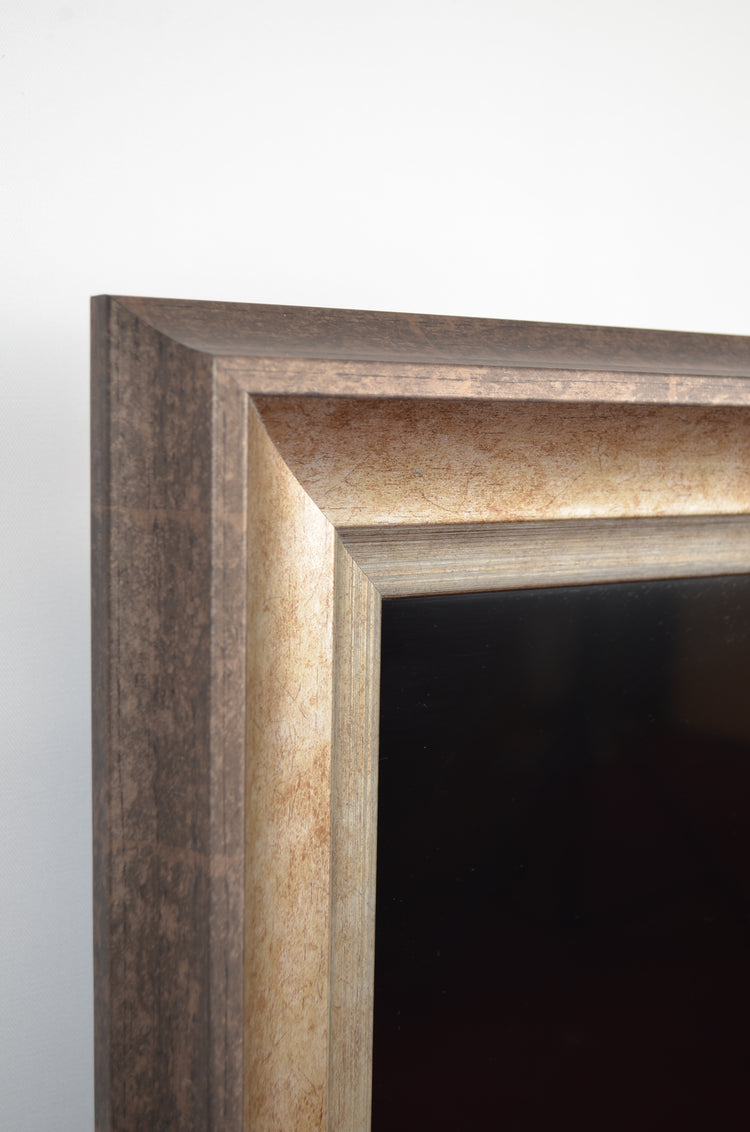 Isadora - Antique Silver TV Frame