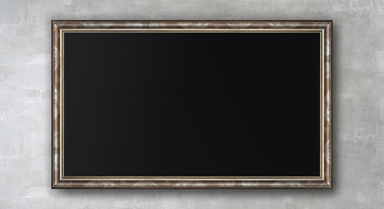 Isadora - Bronze Silver TV Frame