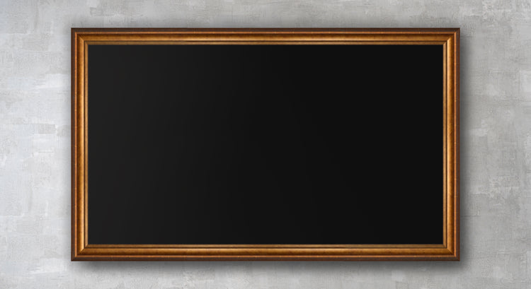 Isadora - Dark Gold TV Frame