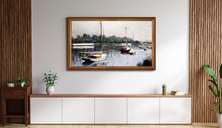 Isadora - Dark Gold TV Frame