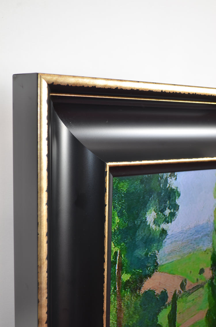 Lenora - Black & Gold TV Frame