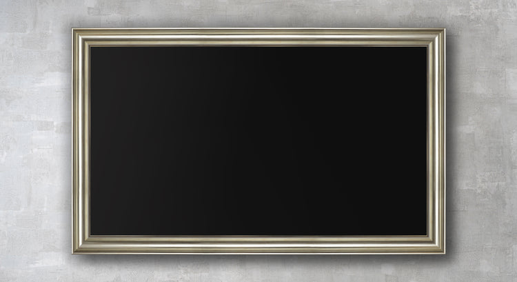 Lenora - Antique Silver TV Frame