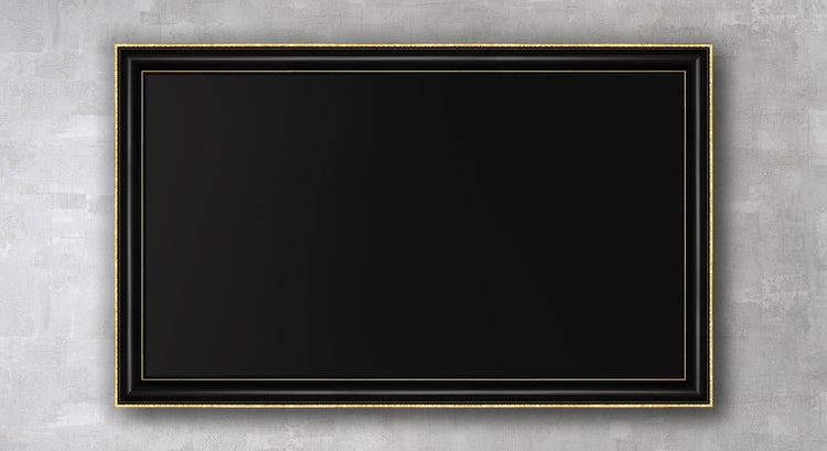 Lenora - Black & Gold TV Frame