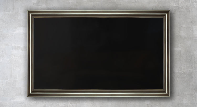 Lenora - Gunmetal Gloss TV Frame