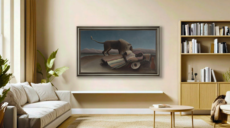Lenora - Gunmetal Gloss TV Frame