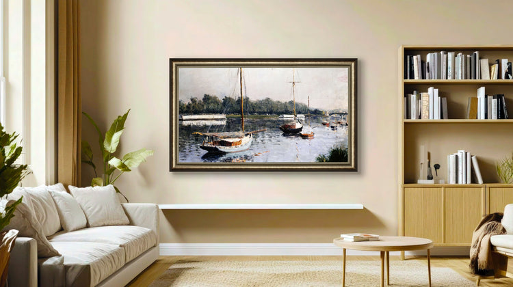 Lenora - Bronze & Silver TV Frame