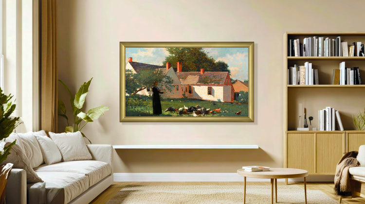 Polly - Gold TV Frame