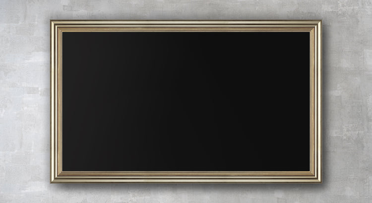 Romily - Antique Silver TV Frame