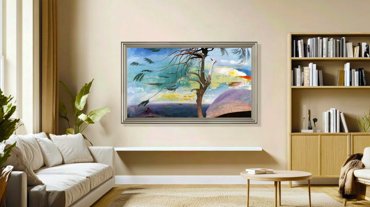 Romily - Champagne Silver TV Frame