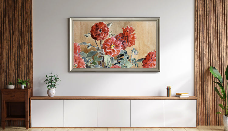 Romily - Champagne Silver TV Frame