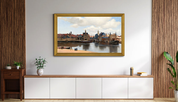 Romily - Antique Gold TV Frame
