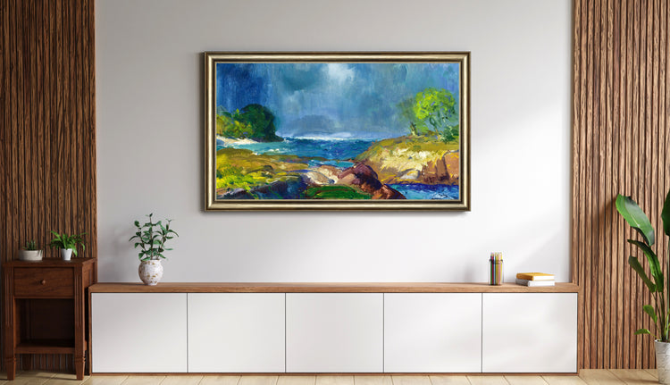 Vesper - Warm Gold TV Frame