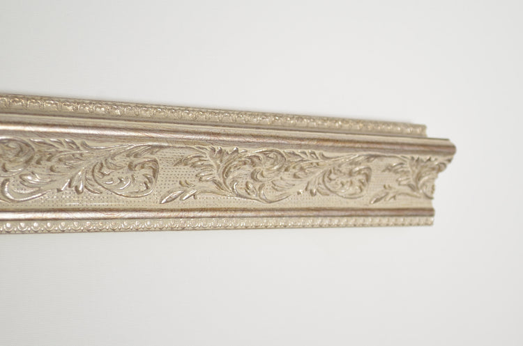 Gigi - Ornate Antique Silver TV Frame