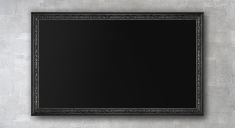 Gigi - Ornate Black TV Frame