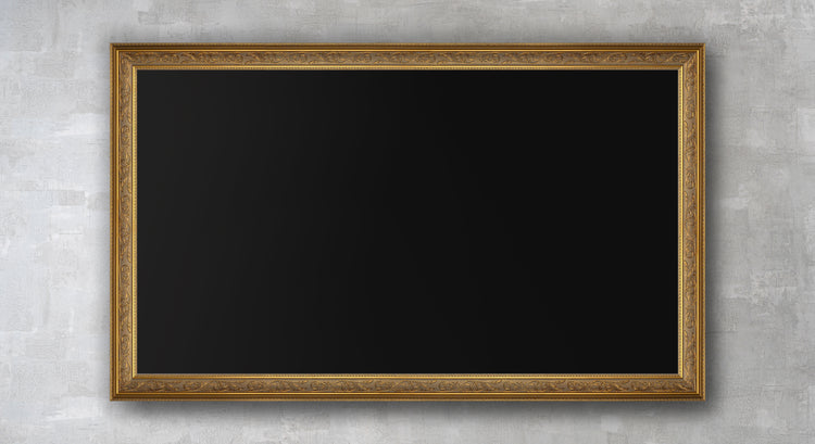 Gigi - Ornate Gold TV Frame