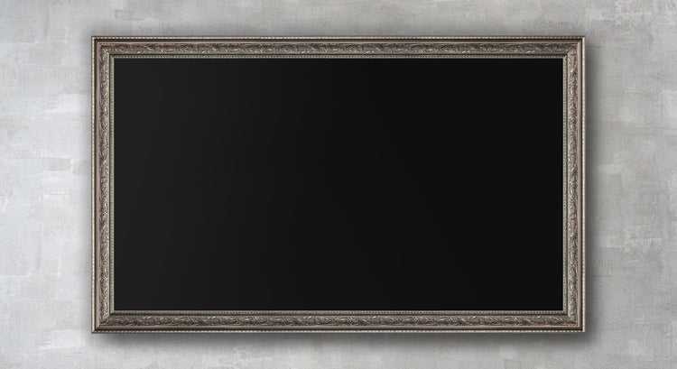 Gigi - Ornate Gunmetal TV Frame