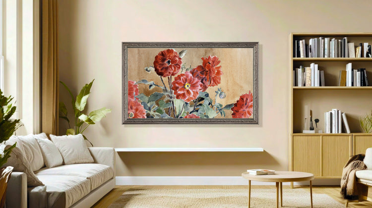 Gigi - Ornate Gunmetal TV Frame