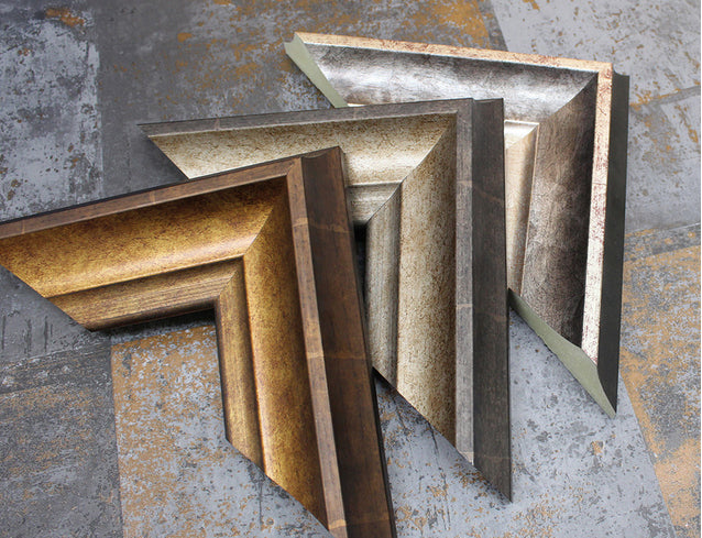 Isadora - Bronze Silver TV Frame