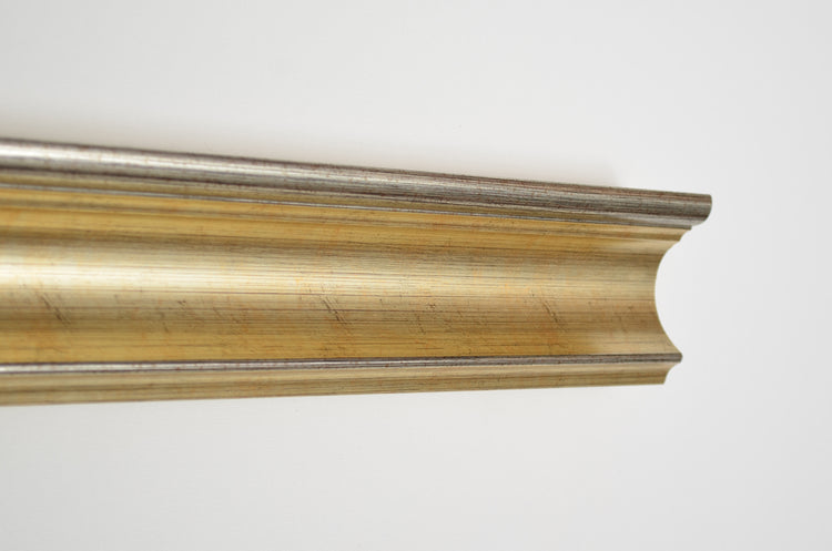 Lenora - Distressed Light Gold TV Frame