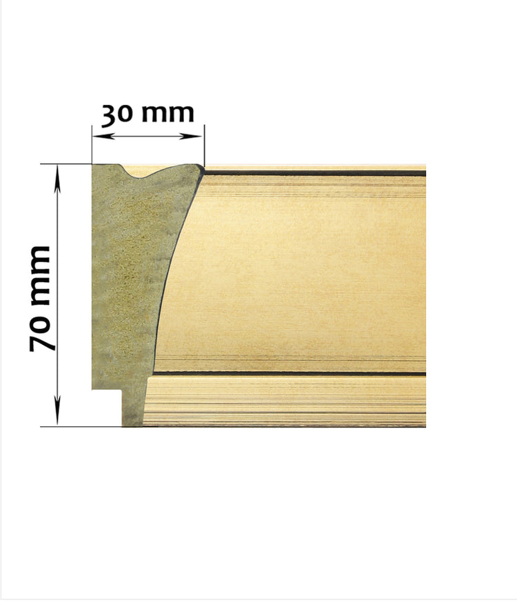 Polly - Gold TV Frame