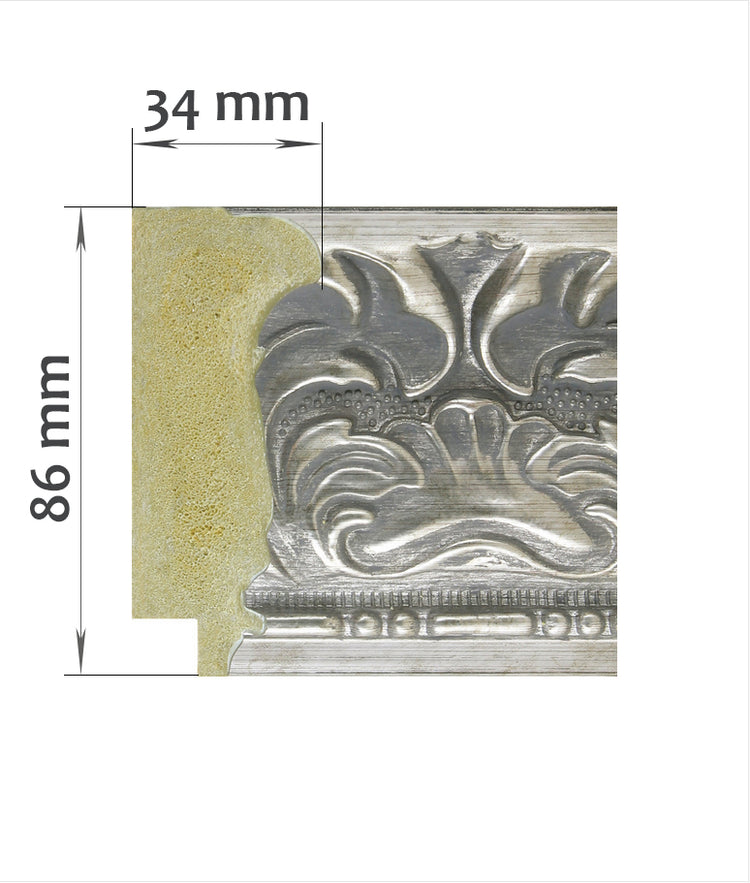 Verity - Antique Silver Sample