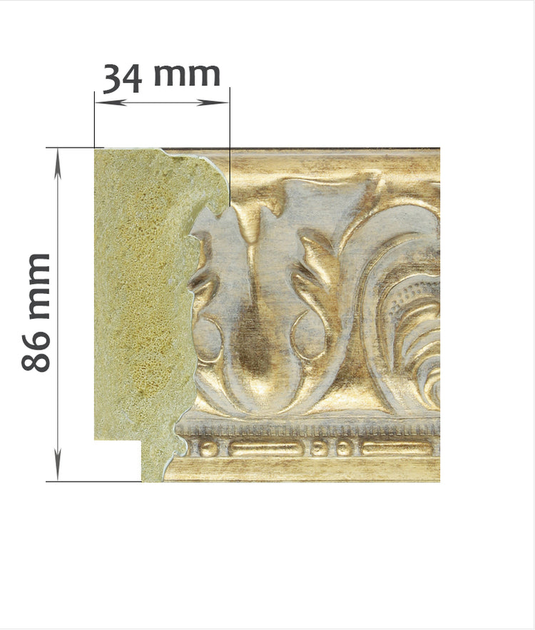 Verity - Gold TV Frame