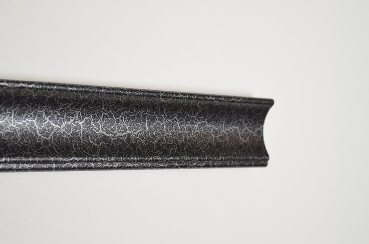 Vesper - Crackled Black Silver Sample