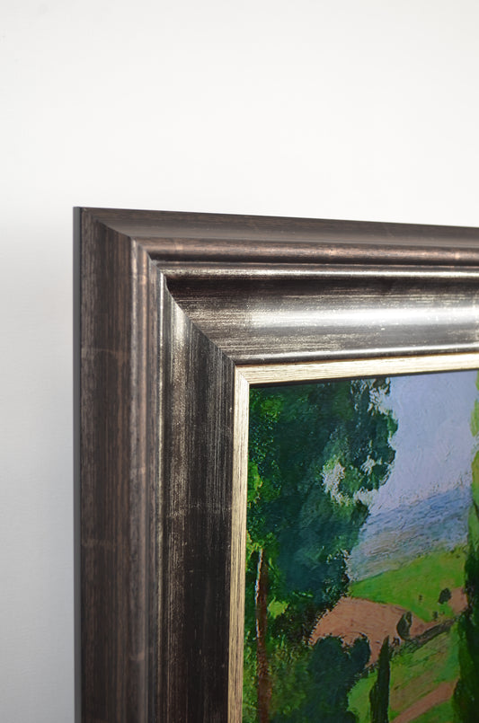 Fenna - Dark Antique Silver TV Frame