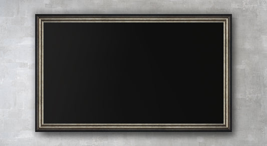Fenna - Antique Silver TV Frame