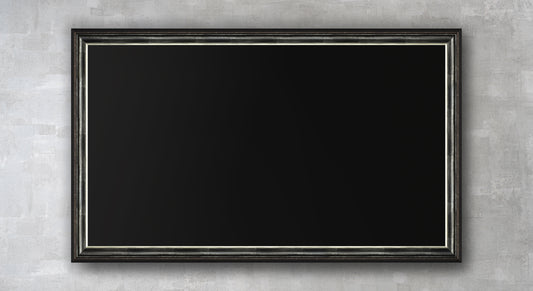 Fenna - Dark Antique Silver TV Frame