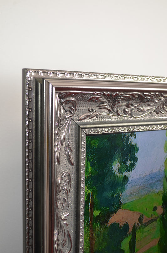 Gigi - Ornate Gunmetal TV Frame
