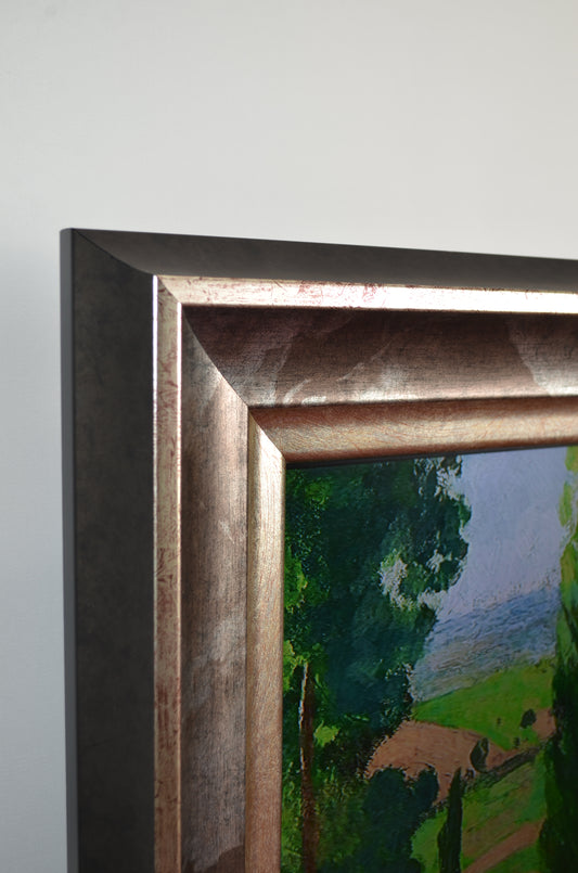 Isadora - Bronze Silver TV Frame