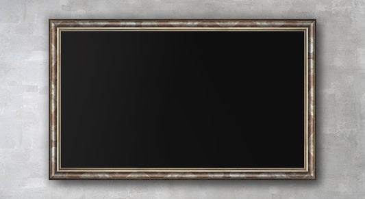 Isadora - Bronze Silver TV Frame