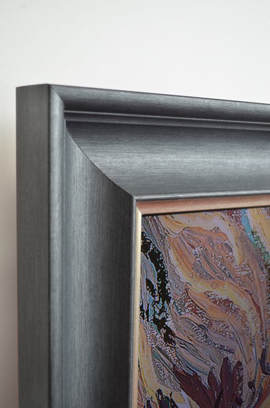 Lenora - Charcoal Champagne TV Frame