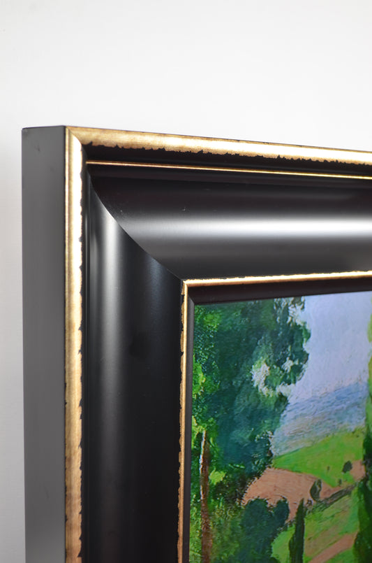Lenora - Black & Gold TV Frame
