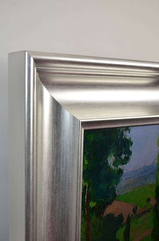 Lenora - Bright Silver TV Frame