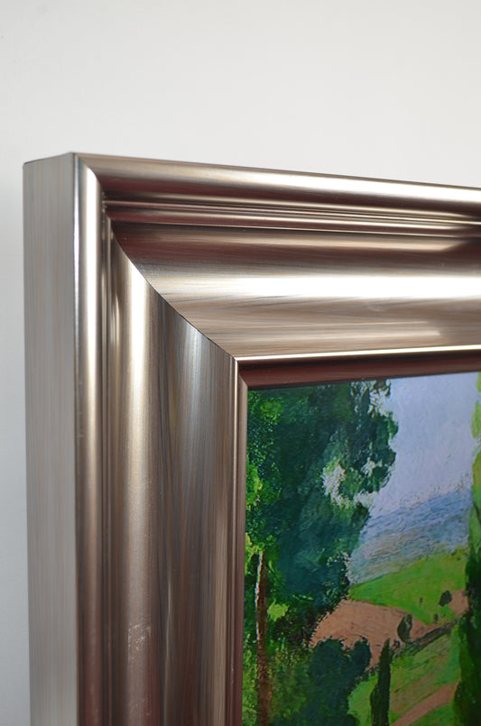 Lenora - Gunmetal Gloss TV Frame