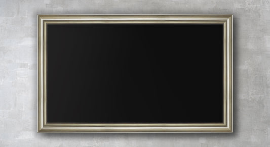 Lenora - Antique Silver TV Frame