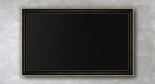 Lenora - Black & Gold TV Frame