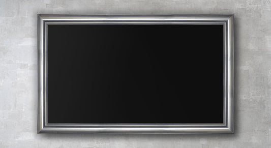 Lenora - Bright Silver TV Frame
