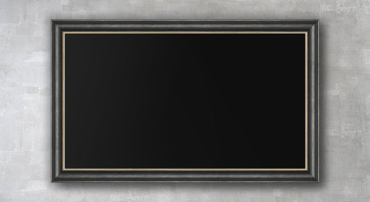 Lenora - Charcoal Champagne TV Frame