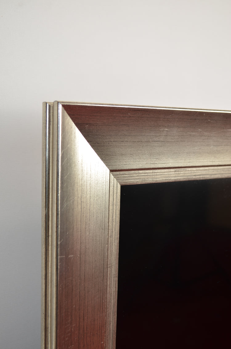 Polly - Distressed Silver TV Frame