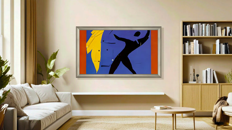 Polly - Silver TV Frame