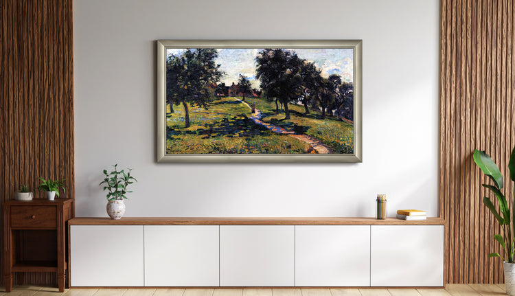Polly - Silver TV Frame