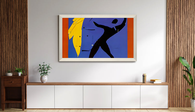 Polly - White TV Frame