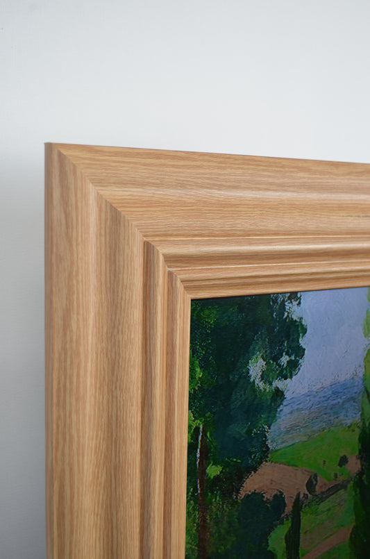 Romily - Brushed Oak TV Frame