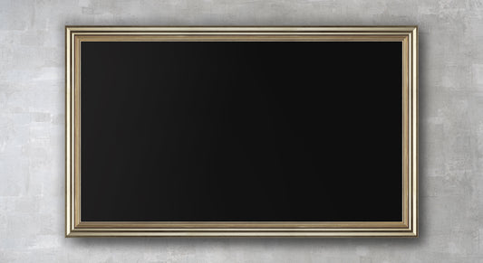 Romily - Antique Silver TV Frame