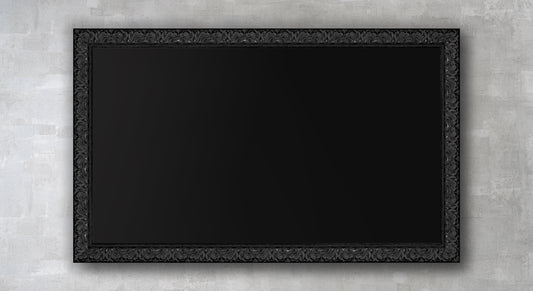 Verity - Black TV Frame